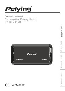 Manual Peiying PY-B4C110R Amplificator auto