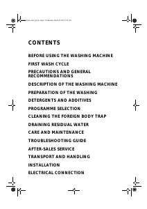 Handleiding Ignis LTE 80 Wasmachine