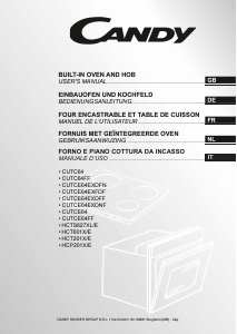 Manual Candy CUTCE64FF Range