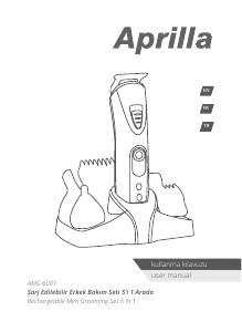 Manual Aprilla AMG-6001 Beard Trimmer