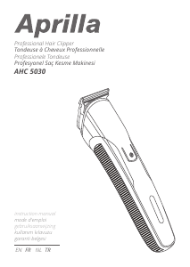 Manual Aprilla AHC-5030 Hair Clipper