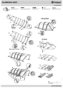 Handleiding Outwell Alamosa 6ATC Tent