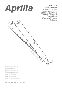 Manual Aprilla AHS-2015 Alisador de cabelo