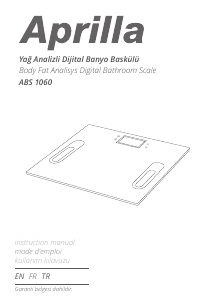 Manual Aprilla ABS-1060 Scale