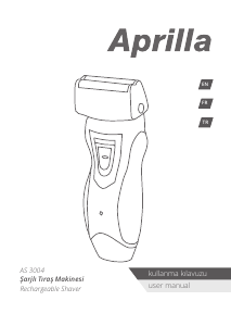 Handleiding Aprilla AS-3004 Scheerapparaat