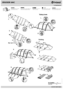 Mode d’emploi Outwell Cruiser 6AC Tente