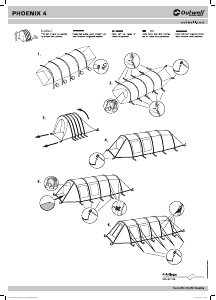 Bedienungsanleitung Outwell Phoenix 4 Zelt