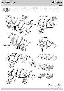 Handleiding Outwell Roswell 5A Tent