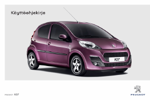 Käyttöohje Peugeot 107 (2012)