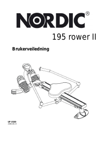 Bruksanvisning Nordic 195 Rower II Romaskin