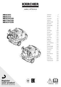 Mode d’emploi Kärcher HDS 6/10 C Nettoyeur haute pression