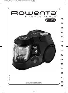 Manual de uso Rowenta RO806583 Silence Force Cyclonic Aspirador