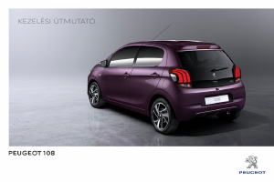 Használati útmutató Peugeot 108 (2016)