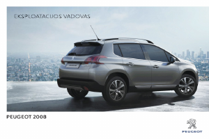 Vadovas Peugeot 2008 (2013)