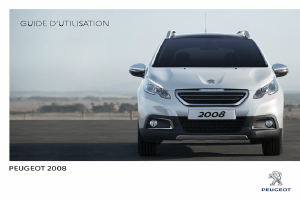 Mode d’emploi Peugeot 2008 (2014)