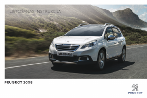 Rokasgrāmata Peugeot 2008 (2016)