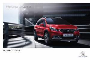 Návod Peugeot 2008 (2017)