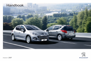 Manual Peugeot 207 (2011)