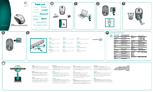 Manuale Logitech M305 Mouse