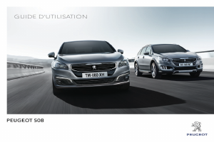 Mode d’emploi Peugeot 508 (2016)