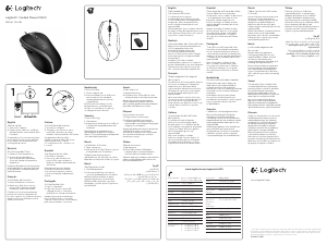 Manual de uso Logitech M500 Ratón