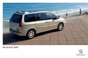 Manual de uso Peugeot 807 (2013)