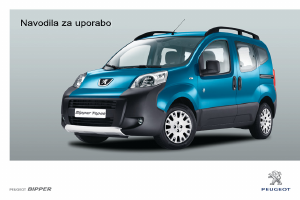 Priročnik Peugeot Bipper (2013)