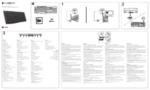 Manuale Logitech K270 Tastiera
