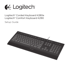 كتيب لوحة مفاتيح K280e Logitech