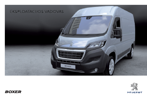 Vadovas Peugeot Boxer (2015)