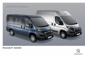 Bruksanvisning Peugeot Boxer (2016)