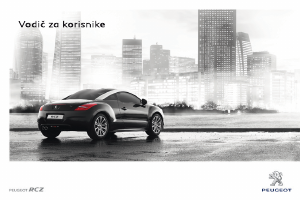 Priručnik Peugeot RCZ (2012)