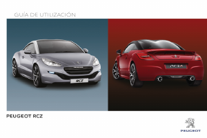 Manual de uso Peugeot RCZ (2015)