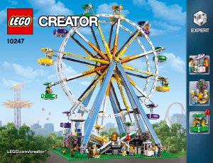 Manual de uso Lego set 10247 Creator Noria