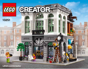 Manuale Lego set 10251 Creator La banca