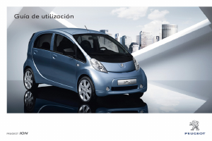 Manual de uso Peugeot iON (2012)