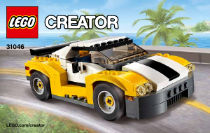Bruksanvisning Lego set 31046 Creator Rask bil