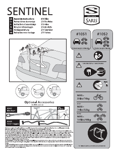 Manual de uso Saris Sentinel Porta bicicleta