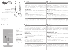 Manuale Aprilla ALM-9905 Specchio