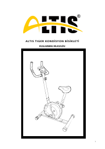 Kullanım kılavuzu Altis Tiger Kondisyon bisiklet