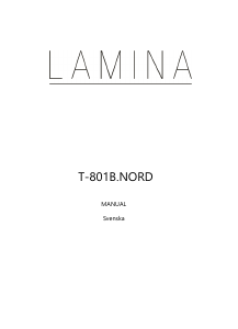 Bruksanvisning Lamina T-802B.NORD Tablet