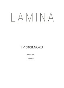 Bruksanvisning Lamina T-1010B.NORD Tablet
