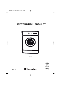Manual Electrolux EWF890 Washing Machine