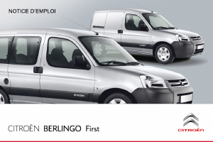 Mode d’emploi Citroën Berlingo (2011)