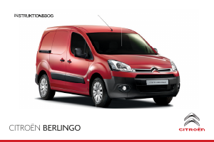 Brugsanvisning Citroën Berlingo (2014)