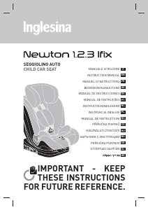 Manuale Inglesina Newton 1.2.3 iFix Seggiolino per auto