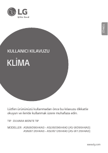 Kullanım kılavuzu LG ASNW096H4A0 Klima