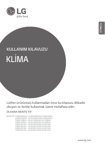 Kullanım kılavuzu LG ASNW126BSA0 Klima