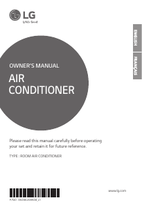 Manual LG LSNH096ZRL3 Air Conditioner