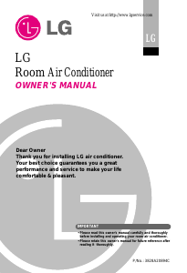 Manual LG LSNH306DGM1 Air Conditioner